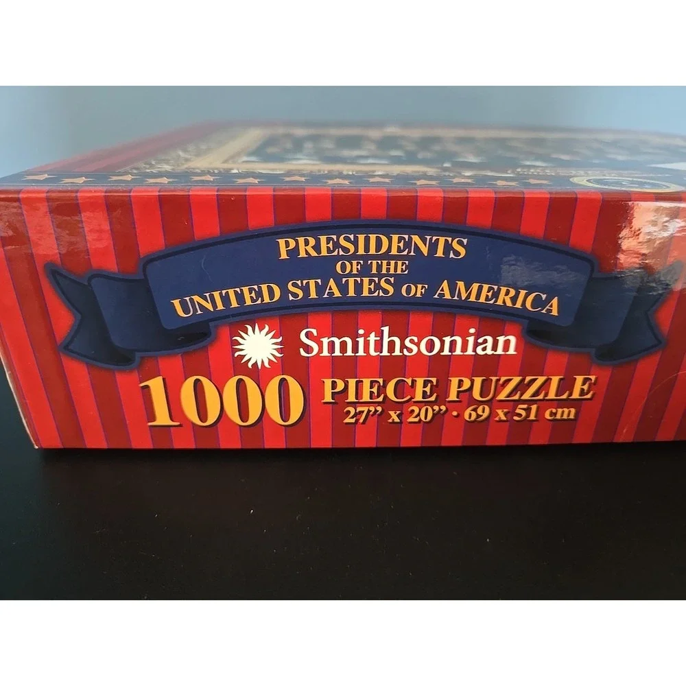 Smithsonian Presidents of the United States 1000 Piece Jigsaw‎ Puzzle Karmin